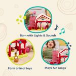 Imagen de Granja granero musical con luz 7 pcs