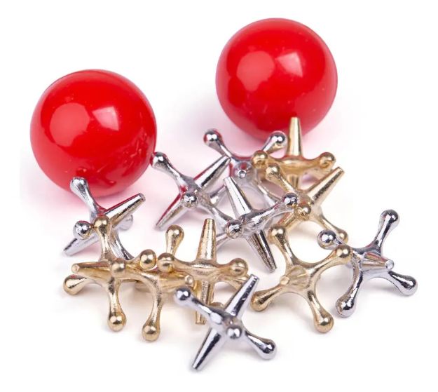 Imagen de Juego de Jackis metal y madera Bigjigs Toys