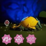 Imagen de Veladora limón de silicona musical portable
