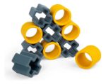 Imagen de Juego TATETI de madera y silicona Bigjigs