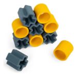 Imagen de Juego TATETI de madera y silicona Bigjigs