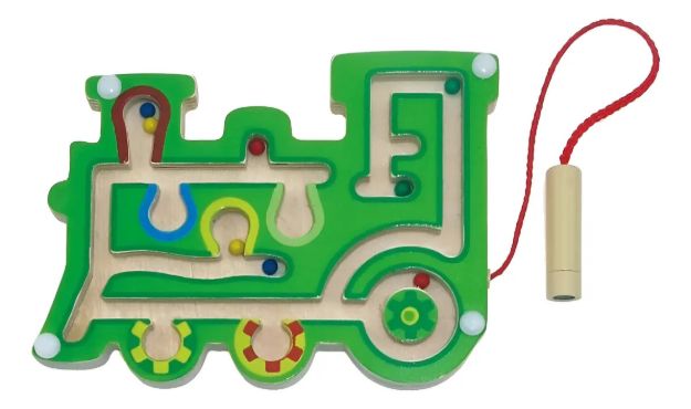 Imagen de Laberinto magnético madera Bigjigs
