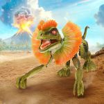 Imagen de Dinosaurio Dilophosaurus a control remoto Terra