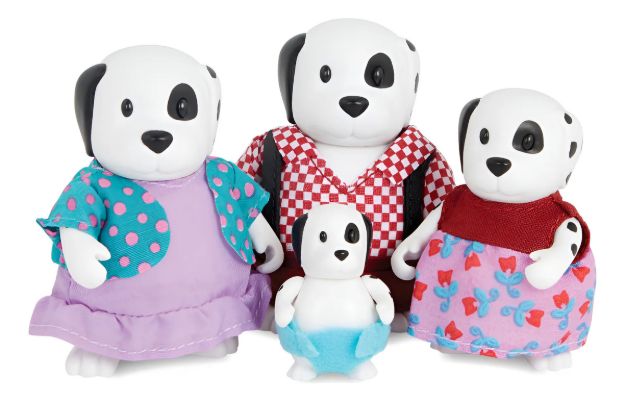 Imagen de Set de figuras de animales: Familia de Perritos