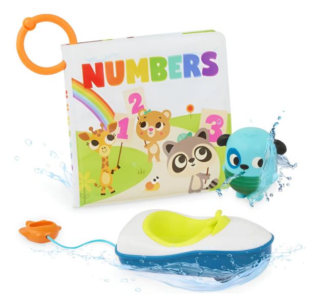 Imagen de Bote para jugar en el agua con libro incluído Btoys