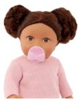 Imagen de Muñeca bebé con cabello castaño ondulado 35cm