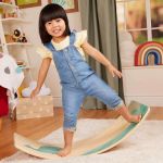 Imagen de Tabla equilibrio Montessori con almohada