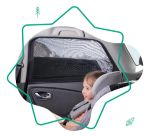 Imagen de Set de 2 fundas parasoles para vidrio de auto con filtro UV