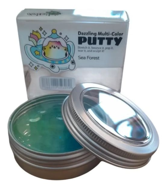Imagen de Slime Baba Deslumbrantes Water Elf Masa Sensorial 40gr - Sea Forest