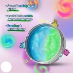 Imagen de Slime Artistico Putty Multicolores Water Elf Sensorial Solid - Emerald Waves
