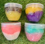 Imagen de Slime Baba Cloud Water Elf Masa Sensorial 236ml Pote Textura - violeta/amarillo