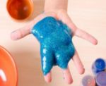 Imagen de Slime Baba Brillante Shimmer Water Elf Masa Sensorial 120ml - Azure