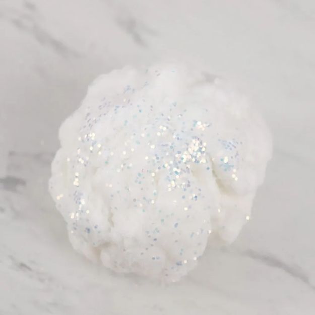 Imagen de Slime Baba Brillante Shimmer Water Elf Masa Sensorial 120ml - Blanco