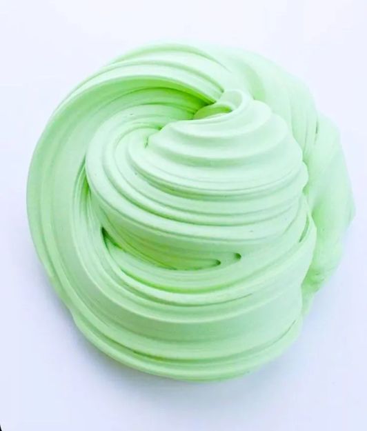Imagen de Slime Baba Esponjosa Fluffy Water Elf Masa Sensorial 120ml - Verde pastel