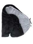 Imagen de Cobertor universal abrigado de plush universal hasta 6 meses Negro 7AM