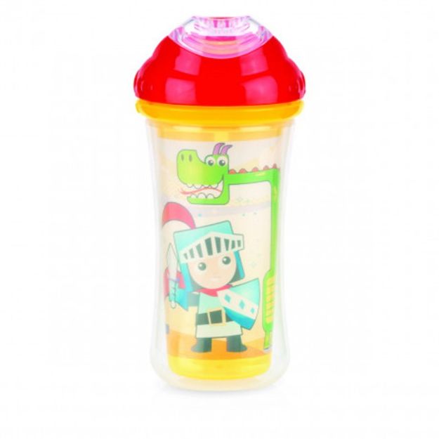 Imagen de Pack regalo plato, cubiertos, vaso térmico, lunchera