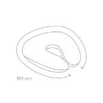 Imagen de Almohadón de lactancia maternal Doomoo-Green