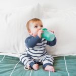 Imagen de Mamadera Anticolico Bolsa Tetina Silicona Para Bebes 3m Turquesa