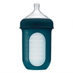 Imagen de Mamadera Anticolico Bolsa Tetina Silicona Para Bebes 3m Azul Oscuro