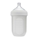 Imagen de Mamadera Anticolico Bolsa Tetina Silicona Para Bebes 3m Gris