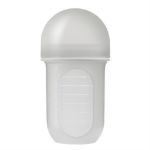 Imagen de Mamadera Anticolico Bolsa Tetina Silicona Para Bebes 3m Gris