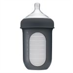 Imagen de Mamadera Anticolico Bolsa Tetina Silicona Para Bebes 3m Gris oscuro