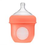 Imagen de Mamadera Con Tetina De Flujo Lento Y Silicona Tamaño 0m+ 120ml-Salmon