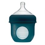 Imagen de Mamadera Con Tetina De Flujo Lento Y Silicona Tamaño 0m+ 120ml-Azul oscuro