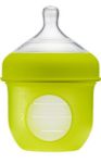 Imagen de Mamadera Con Tetina De Flujo Lento Y Silicona Tamaño 0m+ 120ml-Verde lima
