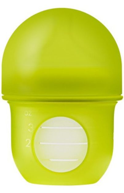 Imagen de Mamadera Con Tetina De Flujo Lento Y Silicona Tamaño 0m+ 120ml-Verde lima