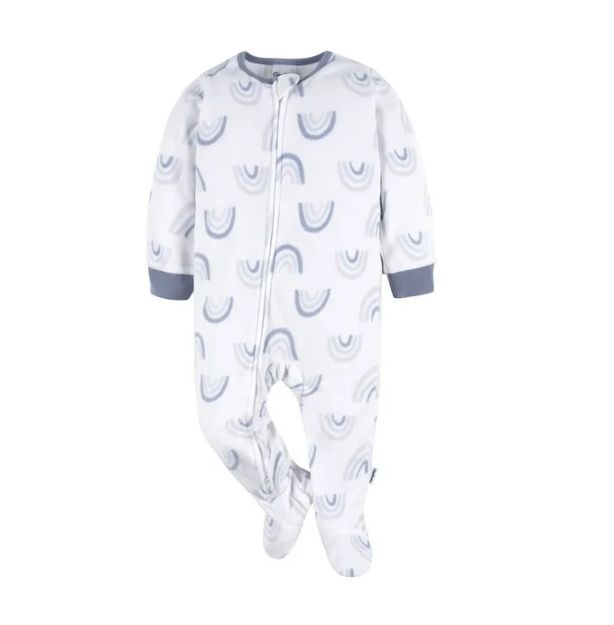 Imagen de Pijamas con pie polar Gerber Blanco