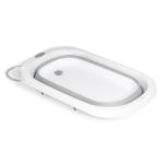 Imagen de Bañito bañera cambiador con reposera plegable Zoe gris