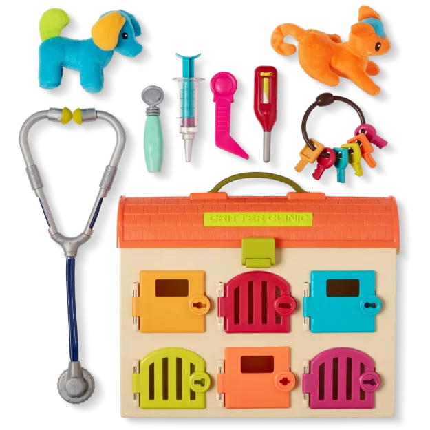 Imagen de Maletin Hospital de Animales 9 pcs