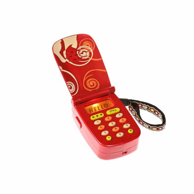 Imagen de Juguete musical Teléfono móvil rojo