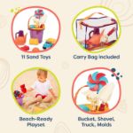 Imagen de Set completo De Playa con bolsa 11pcs- Purpura