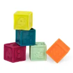 Imagen de Bloques silicona apilables 10pcs
