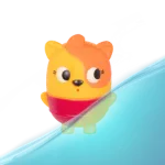 Imagen de Set de 3 animales para el agua: Lolo, Woofer, Bingo