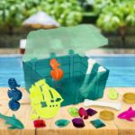 Imagen de Juguete para agua Cofre del Tesoro 28 pcs
