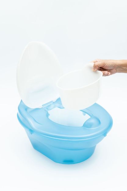 Imagen de Pelela y adaptador musical Bebedue-azul